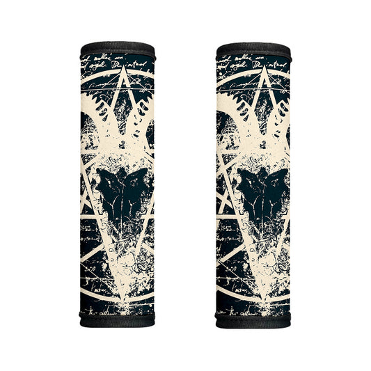 Satan Goat Skull Symbol Print Handle Covers