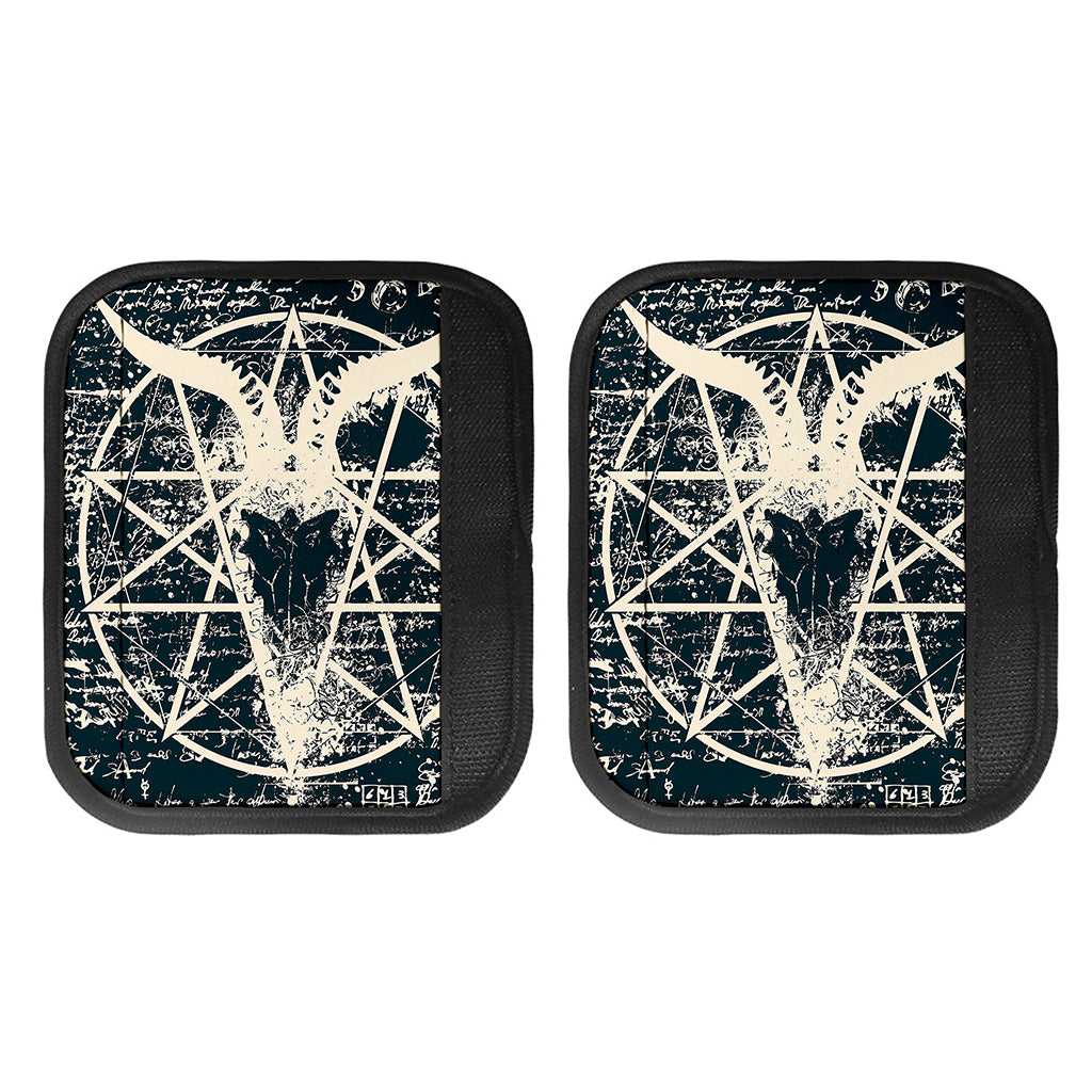 Satan Goat Skull Symbol Print Handle Covers