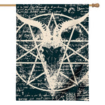 Satan Goat Skull Symbol Print House Flag