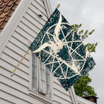 Satan Goat Skull Symbol Print House Flag