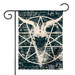 Satan Goat Skull Symbol Print House Flag