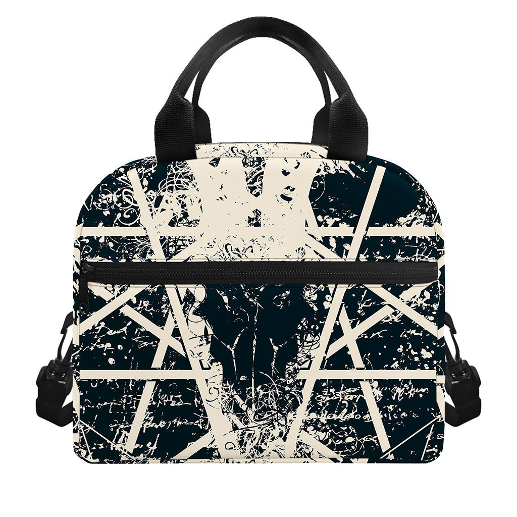 Satan Goat Skull Symbol Print Insulated Lunch Bag