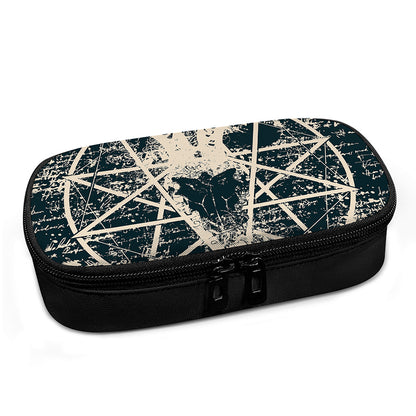 Satan Goat Skull Symbol Print Insulin Cooler Travel Case