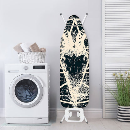 Satan Goat Skull Symbol Print Ironing Board Cover