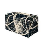 Satan Goat Skull Symbol Print Leather Tissue Box Cover