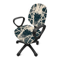 Satan Goat Skull Symbol Print Office Chair Cover
