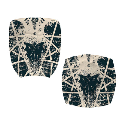 Satan Goat Skull Symbol Print Office Chair Cover