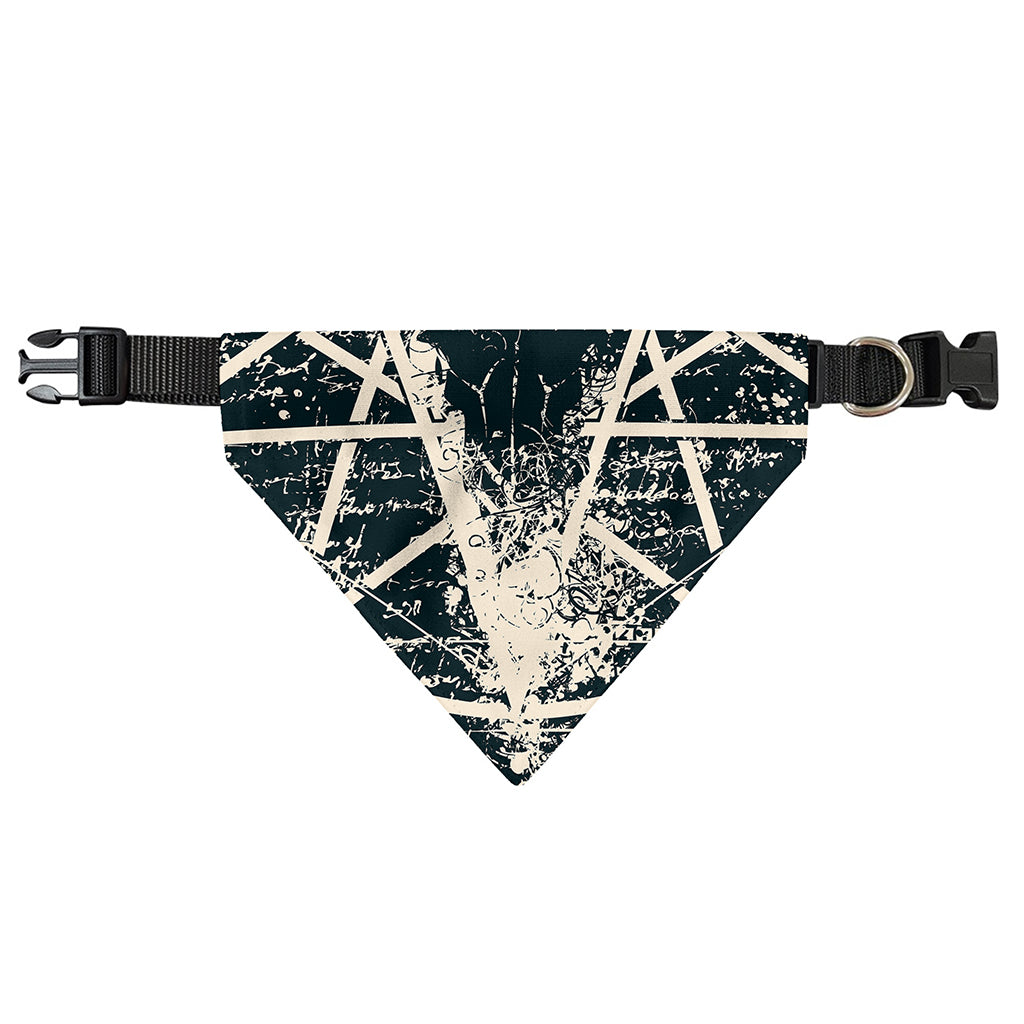 Satan Goat Skull Symbol Print Over The Collar Dog Bandana