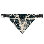 Satan Goat Skull Symbol Print Over The Collar Dog Bandana