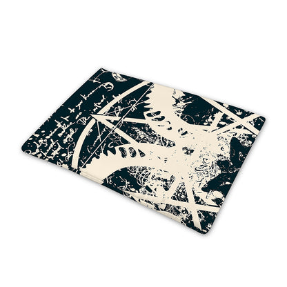 Satan Goat Skull Symbol Print Pet Cooling Mat Cover