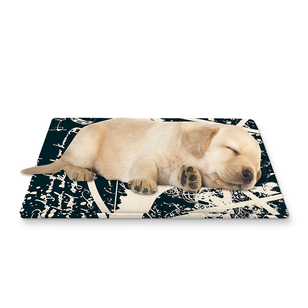 Satan Goat Skull Symbol Print Pet Cooling Mat Cover
