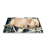 Satan Goat Skull Symbol Print Pet Cooling Mat Cover