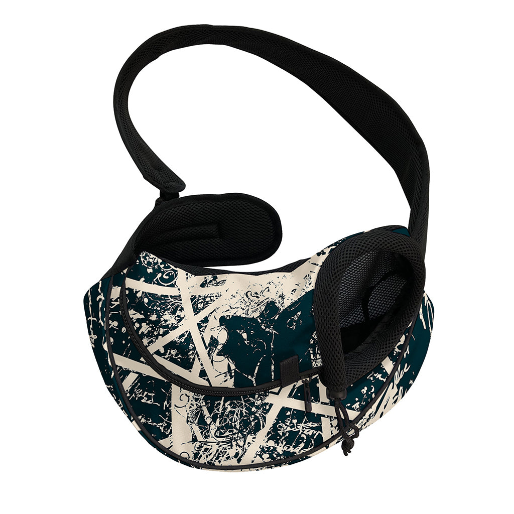 Satan Goat Skull Symbol Print Pet Sling Carrier