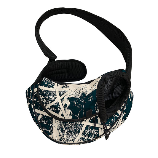 Satan Goat Skull Symbol Print Pet Sling Carrier