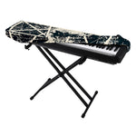Satan Goat Skull Symbol Print Piano Keyboard Cover