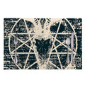 Satan Goat Skull Symbol Print Placemat