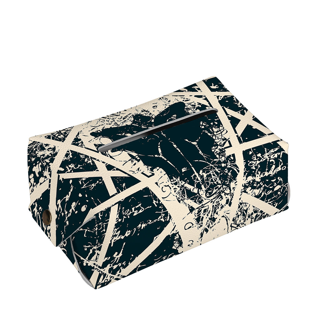 Satan Goat Skull Symbol Print Rectangle Tissue Box Cover