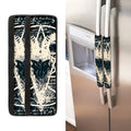 Satan Goat Skull Symbol Print Refrigerator Handle Covers