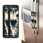 Satan Goat Skull Symbol Print Refrigerator Handle Covers