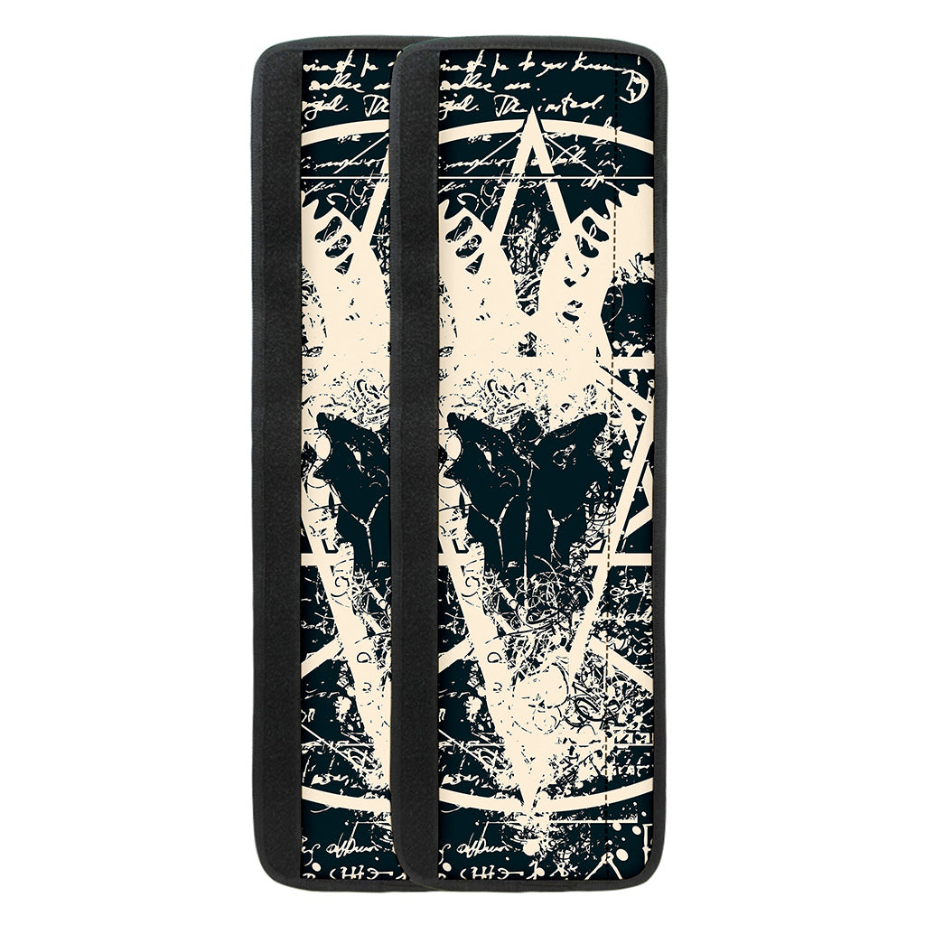 Satan Goat Skull Symbol Print Refrigerator Handle Covers
