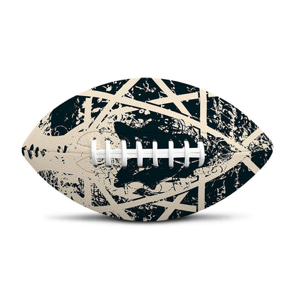 Satan Goat Skull Symbol Print Rugby Ball