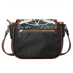Satan Goat Skull Symbol Print Saddle Bag