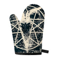 Satan Goat Skull Symbol Print Single Oven Mitt