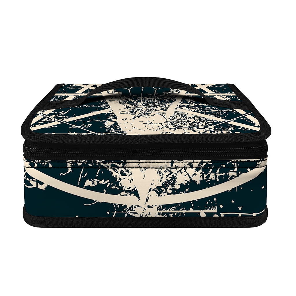 Satan Goat Skull Symbol Print Small Lunch Bag