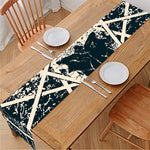 Satan Goat Skull Symbol Print Table Runner
