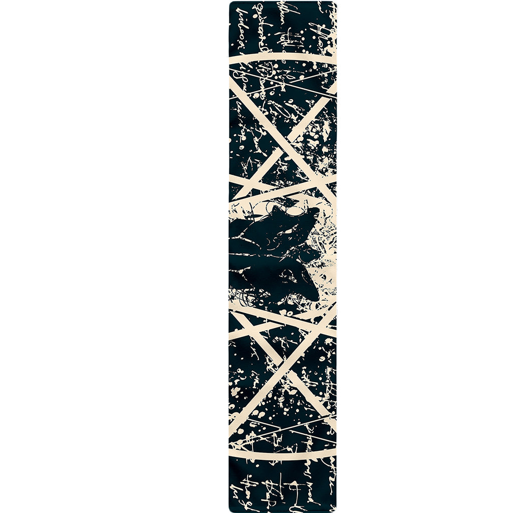 Satan Goat Skull Symbol Print Table Runner