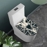 Satan Goat Skull Symbol Print Toilet Lid Cover