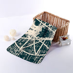 Satan Goat Skull Symbol Print Towel