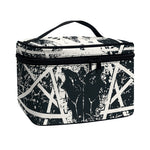 Satan Goat Skull Symbol Print Travel Makeup Bag