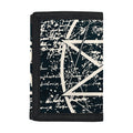 Satan Goat Skull Symbol Print Trifold Wallet