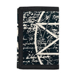 Satan Goat Skull Symbol Print Trifold Wallet