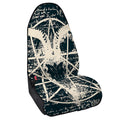 Satan Goat Skull Symbol Print Waterproof Car Seat Cover