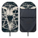 Satan Goat Skull Symbol Print Waterproof Car Seat Cover
