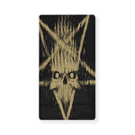 Satanic Pentagram Skull Print Baby Crib Sheet
