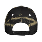 Satanic Pentagram Skull Print Baseball Cap