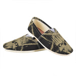 Satanic Pentagram Skull Print Casual Shoes