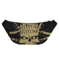 Satanic Pentagram Skull Print Fanny Pack