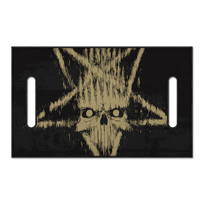 Satanic Pentagram Skull Print Golf Cart Seat Cover