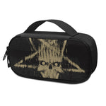 Satanic Pentagram Skull Print Insulin Cooler Travel Case