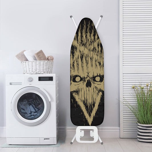 Satanic Pentagram Skull Print Ironing Board Cover