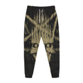 Satanic Pentagram Skull Print Jogger Pants