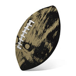 Satanic Pentagram Skull Print Rugby Ball