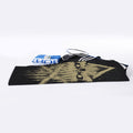 Satanic Pentagram Skull Print Sports Towel