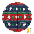 Scandinavian Christmas Pattern Print Basketball