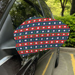 Scandinavian Christmas Pattern Print Car Side Mirror Covers