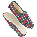 Scandinavian Christmas Pattern Print Casual Shoes